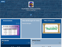 Tablet Screenshot of cas.uniondaleschools.org